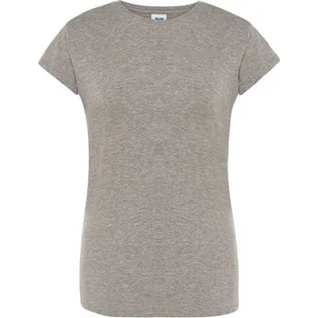 Jhk Dámské tričko JHK152 Grey Melange XXL