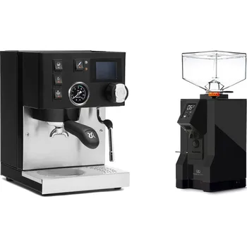 Kávovar Rancilio Silvia BC PID, black + Eureka Mignon Perfetto, BL black