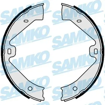 Brzdová čelist Sada brzdových čelistí, parkovací brzda SAMKO 81085