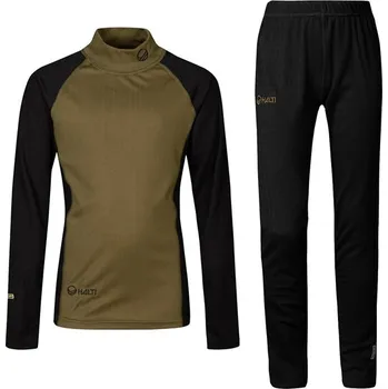 Chlapecká mikina HALTI Avion JR 150 hnědá/černá