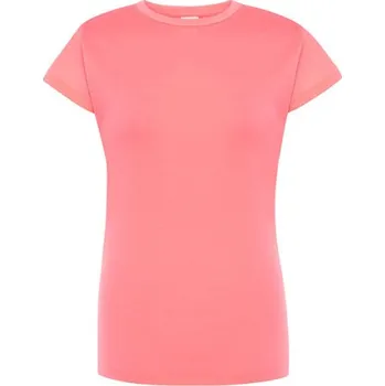 Dámské tričko Jhk Dámské tričko JHK152 Fuchsia Fluor L