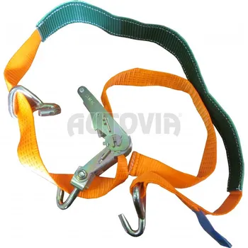 Upínací popruh Upínací pás LC 2500 daN 5t / 2,4m/50mm odtah sada s návlekem