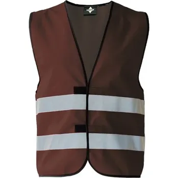 Pánská vesta Korntex Dortmund Unisex reflexní vesta KX100 Maroon XXL
