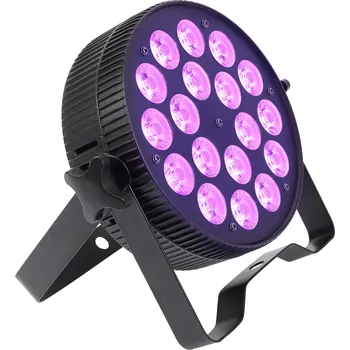 Flash LED PAR 64 18x10W RGBW 4in1 ALU Flat + prodloužená záruka 3 roky