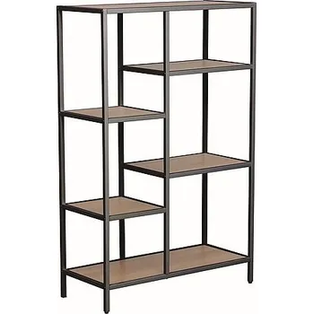 Knihovna Nábytek PEGAS s.r.o. Regál COSTA B, Dub/Černý