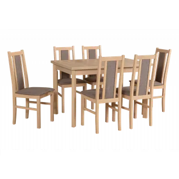 Jídelní set DREWMIX Jídelní set 1+6 MAX 5P + BOS 14