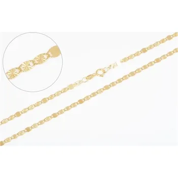 Řetízek Zlatý řetízek valentina ZLR1437F 45 cm + DÁREK ZDARMA