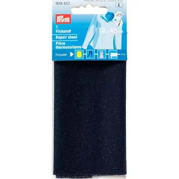 Záplata nalepovací opravná Prym 45x12 cm - černá