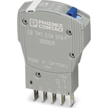 Jistič Phoenix Contact 2800835 CB TM1 0.5A SFB P jistič teplotní 250 V/AC 0.5 A 1 ks