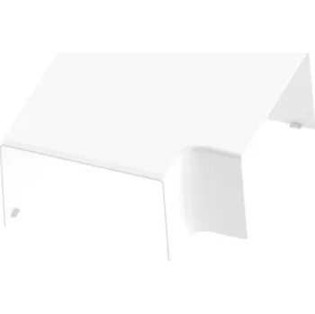 KOPOS parapetní lišta plochý úhel 1 ks bílá