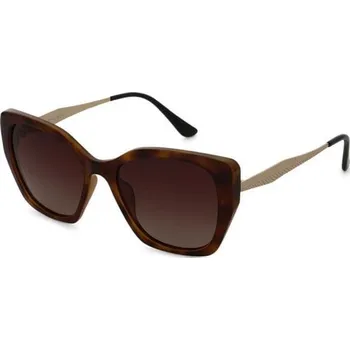 Sluneční brýle HIS 48105 hnědá lesk zlatá, čočka hnědá gradál polarizovaná 2