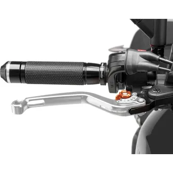 Páčka brzdy bez adaptéru PUIG 170PT dlouhé stříbrná/oranžová