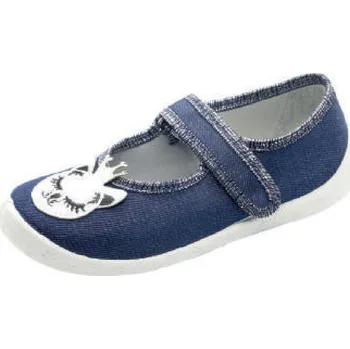 RAWEKS Dětská domácí obuv s vyndávací koženou stelkou DOROTKA D4 černá 28