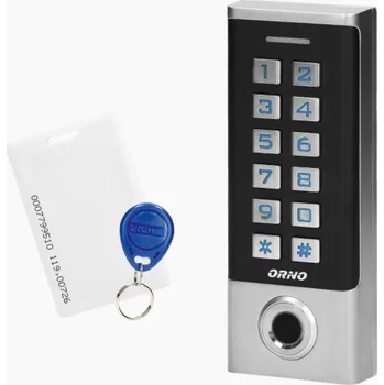 Kódový zámek Orno OR-ZS-823 s čtečkou otisků prstů