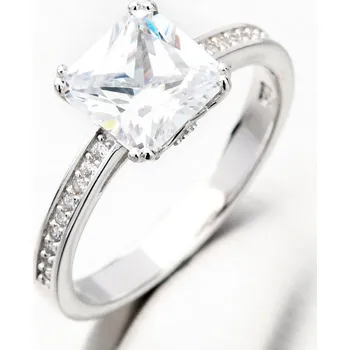 Prsten Dámský prsten stříbro 925 zirkon GST-11212 velikost 55