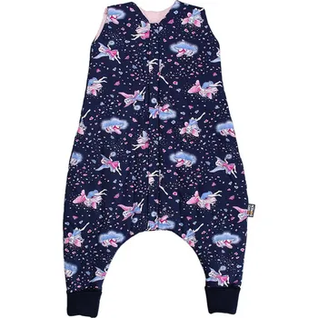 Kojenecký overall Kaarsgaren Spací pytel s nožičkami 70 cm modré víly