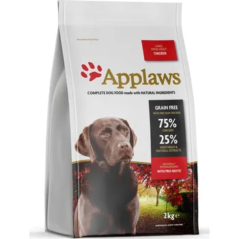 Krmivo pro psa 2x2kg Applaws Dog Adult Large Breed Chicken