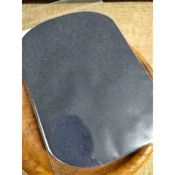 Textilní nažehlovací páska Nažehlovací záplaty riflové 13x18 cm modrá tmavá