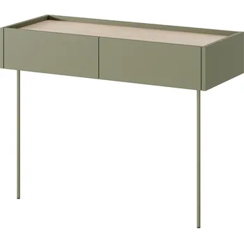 Toaletní stolek BOGART. Toaletní stolek DESIN, Olivová/Dub nagano