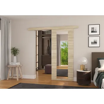 Interiérové dveře Nábytek PEGAS s.r.o. Posuvné nástěnné dveře BRIT 96 Sonoma