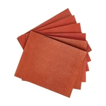 Nářadí pro automobil papíry brusné 230 x 280 mm, K80, K100x2, K180x2, K320, 6 pcs set, , TOPEX, 63H655