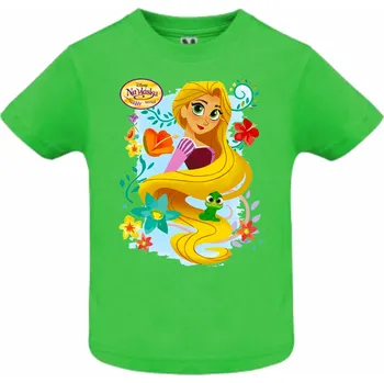 Dívčí tričko Tričko Na Vlásku Locika a Pascal Barva: Zelená, Velikost: 146/152 - 11/12