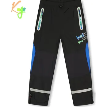 Chlapecké kalhoty Chlapecké šusťákové kalhoty, zateplené - KUGO DK7127, černá Barva: Černá, Velikost: 104