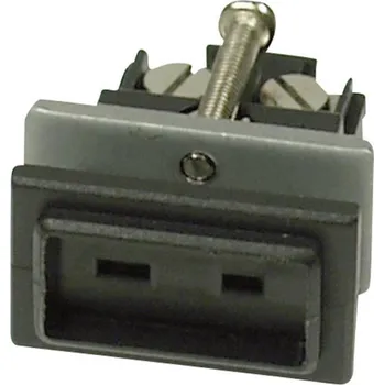 B + B Thermo-Technik 0220 0135 Mini termočlánkový konektor černá Množství: 1 ks