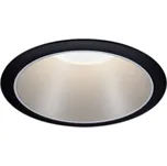 Paulmann 93397 LED vestavné svítidlo, GU10, černá (matná), stříbrná