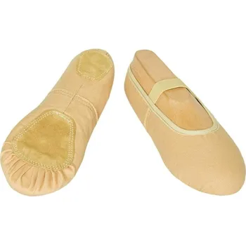 Pánské tenisky Baletní a taneční piškoty textil Trendy new - dělená podešev - tělová béžová - 35