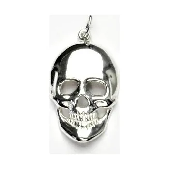 Přívěsek Stříbrný přívěsek lebka - P345 (Stříbrná lebka)