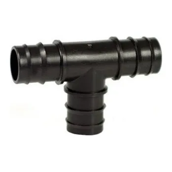 IRRITEC T-kus nástrčný 16 x 16 x16 mm - černý PP - pro TANDEM - GDF