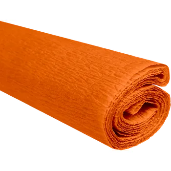 Krepový papír Stepa Krepový papír 50 x 200 cm oranžový