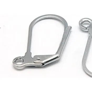 Materiál na výrobu šperku Naušnicové zapínání uzavřené 15x10 (1pár)