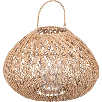 Lucerna Designová ratanová lucerna Lour