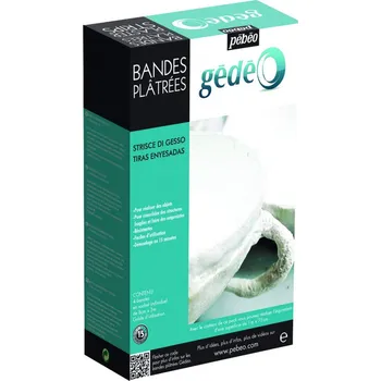 Modelovací hmota Gédéo Sádrové pásky 8×300 cm 4 ks