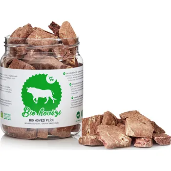 Raw Raw pochoutka mrazem sušené BIO Hovězí plíce 50g