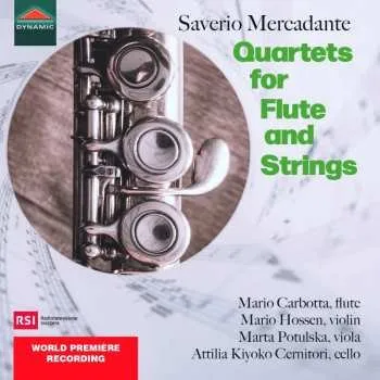 Zahraniční hudba CD Giuseppe Saverio Mercadante: Flötenquartette Nr.1 & 2 (g-dur & F-dur) 2023