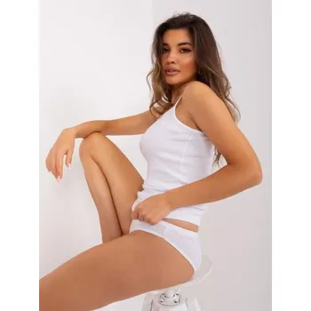 Dámská noční košile Dámský komplet s kalhotkami NIGHT bílý