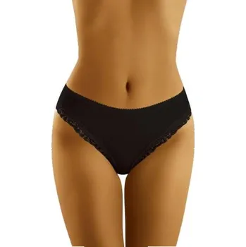 Dámské spodní prádlo Dámské kalhotky Wolbar Ofra black černé S