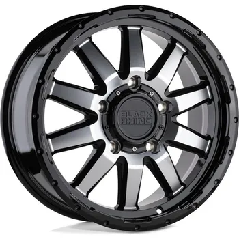 Alu kolo Black Rhino excursion disk 17x7.5 6x130 84.1 et38, gloss black