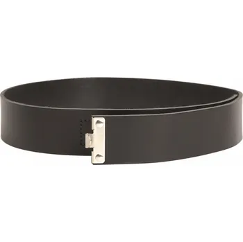 Opasek Opasek (replika RW) kožený, bez přezky, Černý délka 110 cm