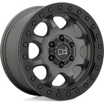 Alu kolo Black Rhino venture beadlock disk 17x8 6x130 84.1 et38, matte gunmetal