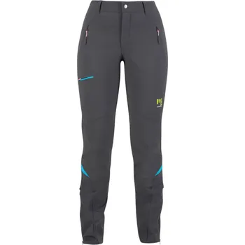 Snowboardové kalhoty Dámské lyžařské kalhoty Karpos Cevedale Evo W Pant Velikost: L / Barva: modrá/šedá