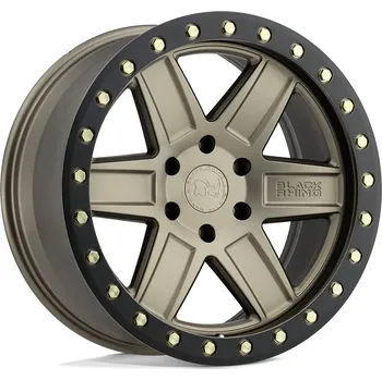 Alu kolo Black Rhino attica disk 17x9 6x139.7 112.1 et-18, matte bronze