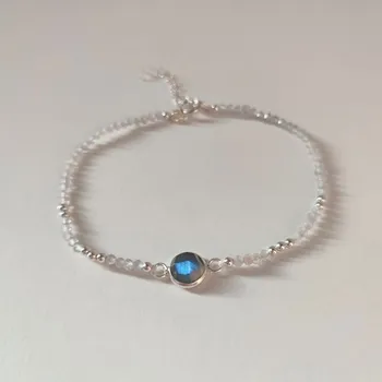 Náramek Prstýnkárna Náramek Labradorit