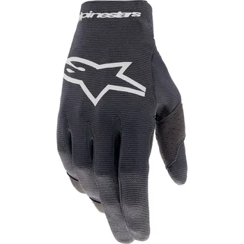 Moto oblečení Rukavice RADAR, ALPINESTARS, dětské (černá/stříbrná) 2026 (Velikost: 2XS)