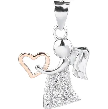 Přívěsek NUBIS® Stříbrný přívěšek andílek - NB-4419