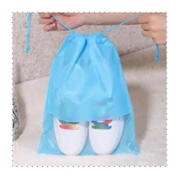 Školní sáček Pytlík na boty - modrý,L