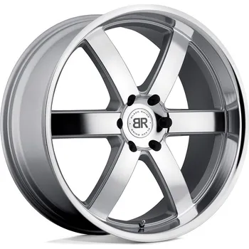 Alu kolo Black Rhino pondora disk 20x8.5 6x135 87.1 et30, silver